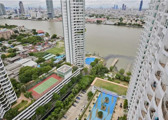 Appartement Superbe 2 Chb Avec Vue Sur Rivière, Gym Et Piscine *