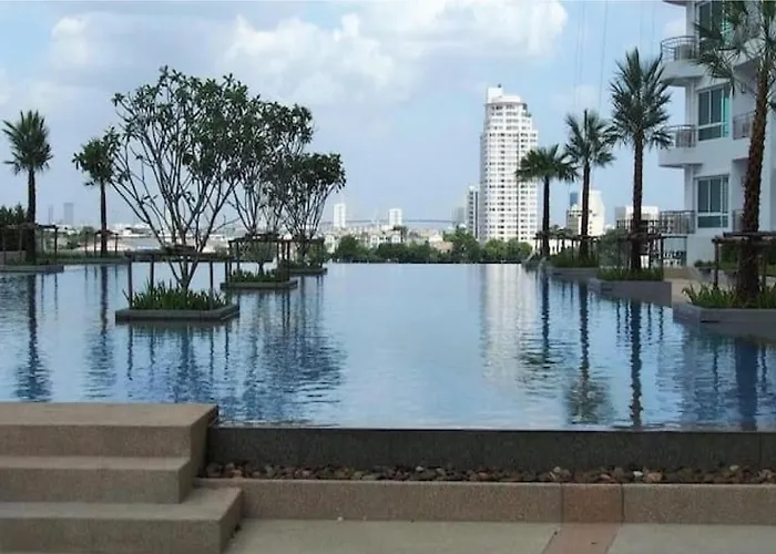 Superbe 2 Chb Avec Vue Sur Rivière, Gym Et Piscine Appartement